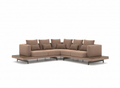 Living room corner sofa new furnishings textile sofa couch L-shape luxury furniture